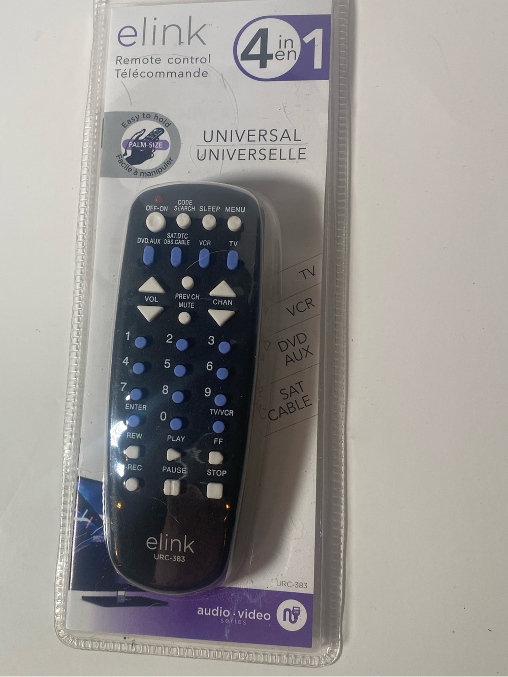 E LINK TV Remote Control Universal 4 In 1 New